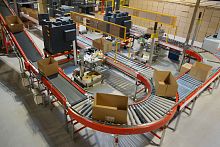 Roller conveyor modularelectric drivecase
