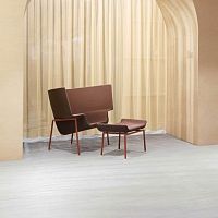 Original design armchair Capofabricleathermetal