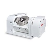 Motor-driven rotary table CNCT-100tiltingfor machiningcompact