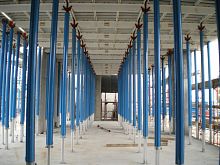 Steel shoring system aluminum