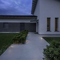Surface mounted spotlight SMALL PLOTrecessed floorLEDround