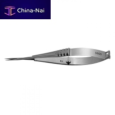 Ophthalmic surgery micro scissors 9600Irisfor humansstraight