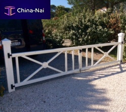 Swing gate aluminumwith barshome