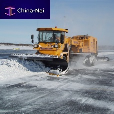Airport runway snow plow PSBwith tilting blade
