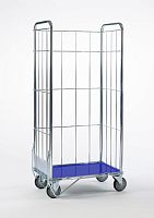 Handling cart 100732 seriessteelfor linenwith swivel casters