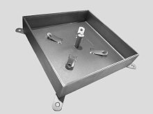 Stainless steel manhole cover 0751squarecustom
