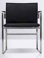Contemporary chair CH111water-resistant fabricsled basecommercial