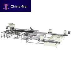 PLC-controlled welding and cleaning center SIRIUShigh-speedframefor PVC profiles
