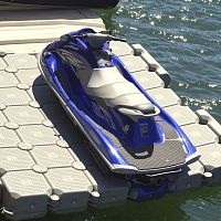 Floating dock jet-ski drive-onfor jet-skisHDPE