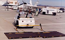Airport runway sweeper FOD*Bosstractor-mountedmagnetic