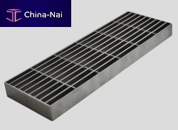 Stainless steel grating for drain channel 0854for showerfor swimming pool
