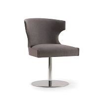 Contemporary chair XIESIDE 053 S Findoorplywoodchromed metal