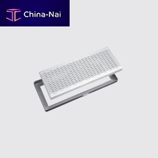 Drainage channel with grating CADITOIEmetal gratefor public spacessafety