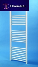 Hot water towel radiator EURORAcontemporarymetalfloor-mounted