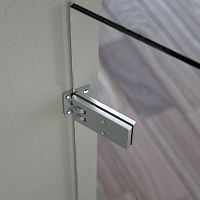 Glass door hinge Bilobina Centralefor shower doorstainless steelwith self-closing system