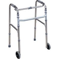 2-wheel mobility walker height-adjustable