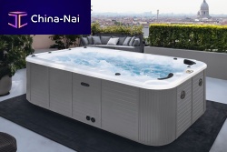 Built-in swim spa BL-821above-groundrectangular7-person