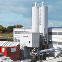 Fixed concrete mixing plant COMPACTMIX 1.0containerizedautomaticcontinuous