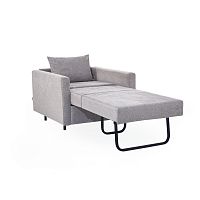 Contemporary armchair DIJONfabricwith removable cushionbed