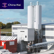 Fixed concrete mixing plant COMPACTMIX 1.0containerizedautomaticcontinuous