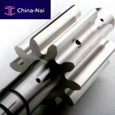 Straight-toothed rack and pinion groundprecision