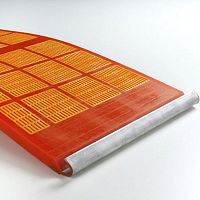 Polyurethane screen plate