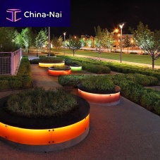 Plastic planter polyethylenePMMAPC