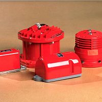 Electromagnetic vibrator externalfor hopperfor silos