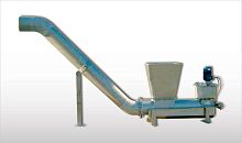 Stationary waste compactor CHPscrew
