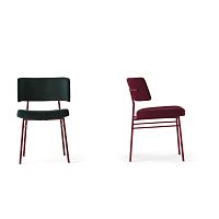 Contemporary chair MARLEN MET 0161-MET-IMindoorfabricpainted metal base