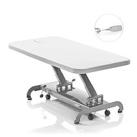 Electric Bobath table Son casters1-section