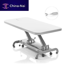 Electric Bobath table Son casters1-section
