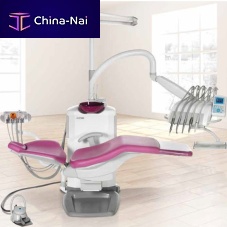 Dental treatment unit with chair CORALwith delivery systemwith light