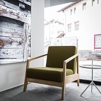 Contemporary armchair COMFYfabricoakash