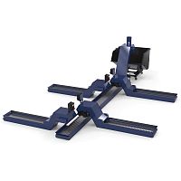 Chip conveyor system for machine tools