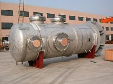 Process tank Ø 7000 mmstainless steelpressurehorizontal