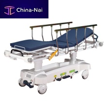 Transport stretcher trolley AG-HS001 manualhydraulicheight-adjustable