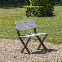 Contemporary garden chair TRECCIAoutdoorgalvanised steelpainted steel