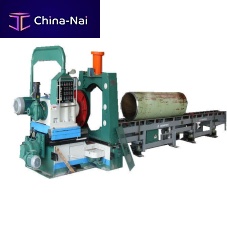 Stationary beveling machine for pipe endsCNChigh-speed