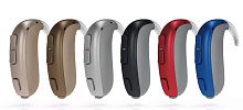BTE hearing aid Trek.wirelesstelecoilbrown