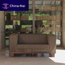 Contemporary sofa ARIA 150outdoorfabriccustomizable color
