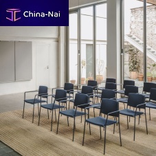 Contemporary chair EMA 4L indoorfabricpolypropylene