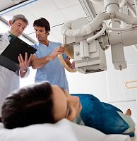 Ultrasound imaging mobile radiology room for mammographyfor multipurpose radiography