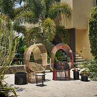 Contemporary chair CARTAGENAS outdoorindoorgarden