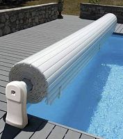 Automatic swimming pool cover security