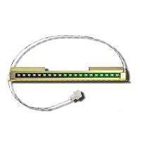 Aircraft cabin lighting King Air LEDtubularwall-mounted