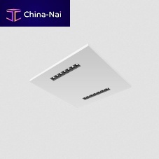 Recessed ceiling light fixture PLAYLEDsquareIP40