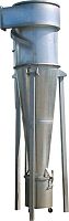 Reverse air cleaning dust collector CYCLONE