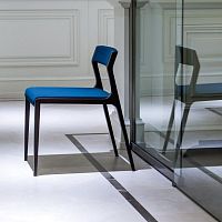 Contemporary chair ART : 2111 SEindoorfabricleather