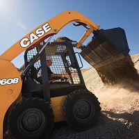 Electro-hydraulic skid steer loader SR160Brubber-tired